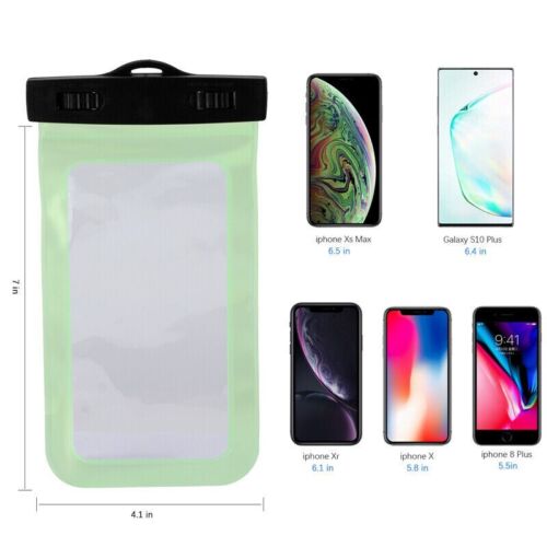 Waterproof Phone Case Underwater Pouch Hiking Dust Proof Cover iPhone Samsung - Picture 13 of 16