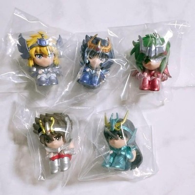 Bandai Machibouke Saint Seiya Complete Set of 5 Gashapon Capsule