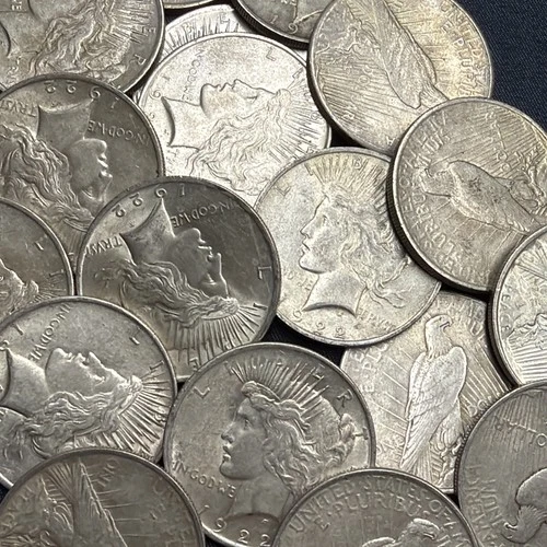 1922 P Peace Silver Dollar $1 - Fine Condition - FREE SHIPPING