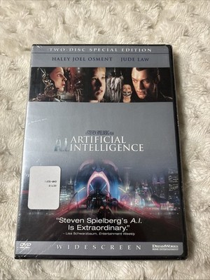 AI Artificial Intelligence DVD Steven Spielberg Haley Joel Osment