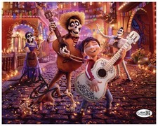 Gael García Bernal Signed 8x10 Photo Coco Hector Autographed JSA COA