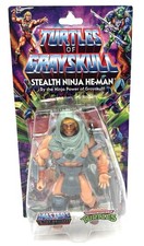 Mattel MOTU Turtles Of Grayskull Stealth Ninja He-Man  Boxed 5
