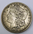 1897 O New Orleans Mint Morgan Dollar $1 Old US 90% Silver Coin