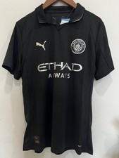 Manchester City 25/26 Away Men's Soccer Stadium Jersey Size