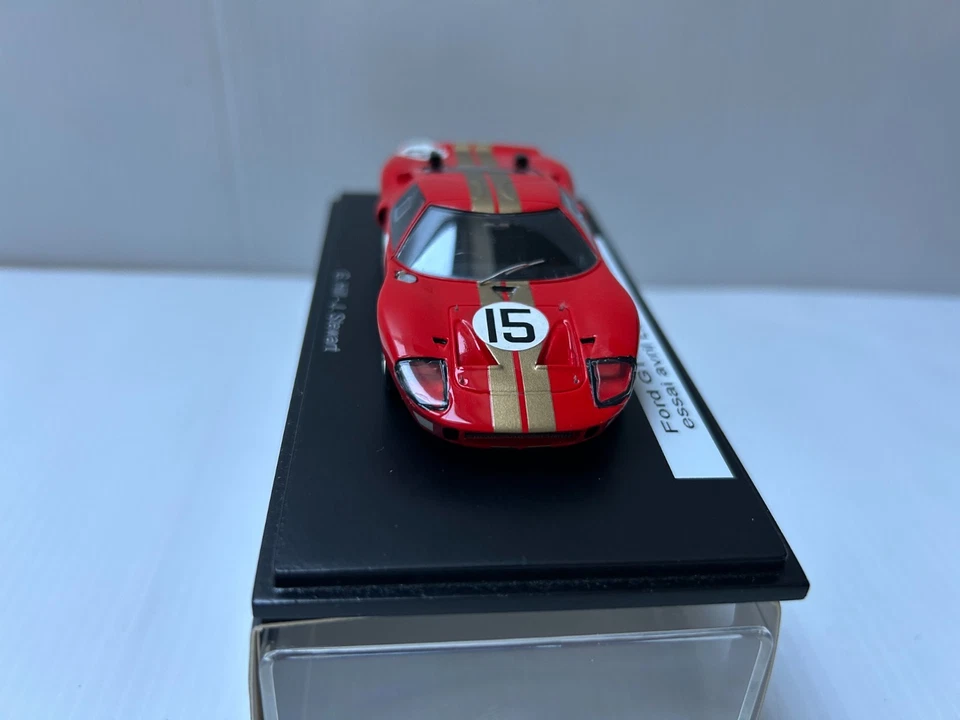 SPARK LM Modifié Ford GT40 #15 Essais Avril Le Mans 1966 1/43 Voiture Miniature - Photo 3/4