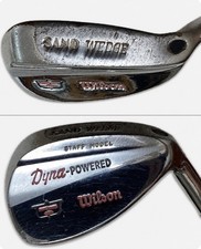 Wilson Staff Model Dyna-Powered Sand Wedge 35.5” Steel Shaft Lamkin Grip RH
