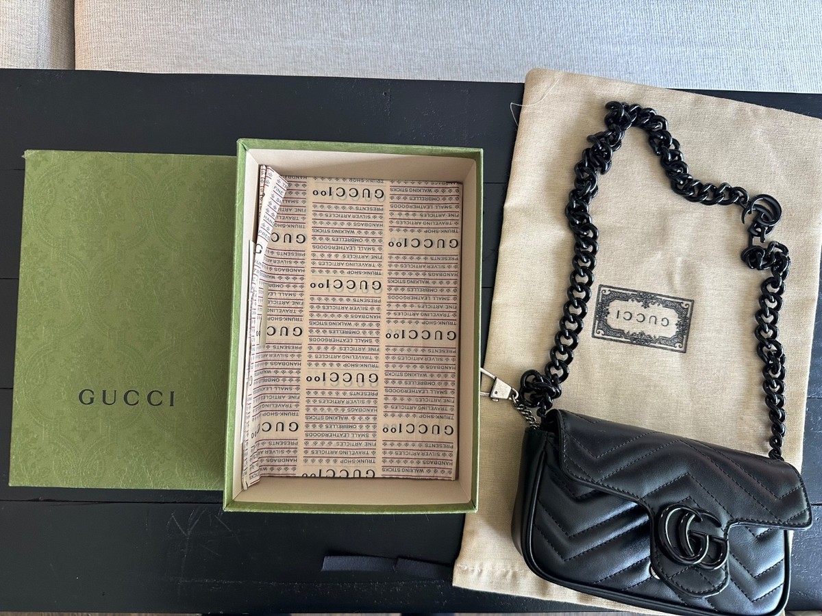 Gucci GG Marmont Super Mini Shoulder Bag | eBay