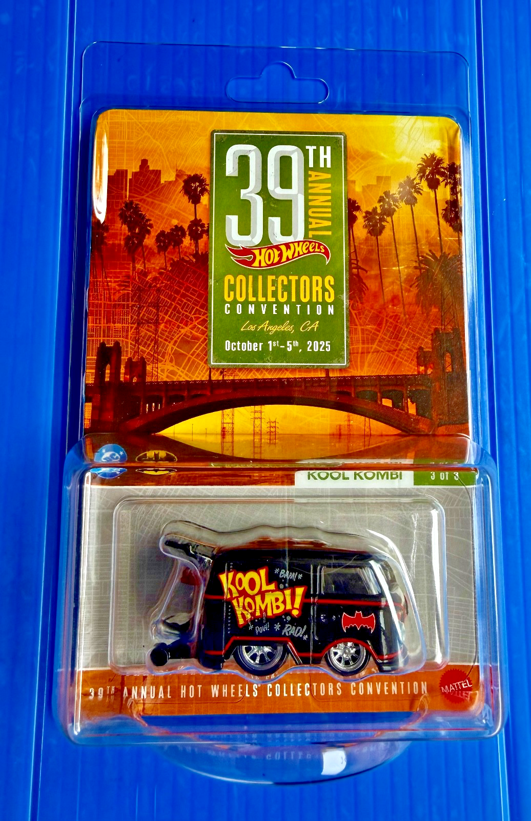 Hot Wheels 39th Annual Collectors Convention Finale Car Kool Kombi # 02504/04000