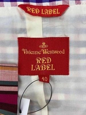 Vivienne Westwood RED LABEL Multicolor Silk Jacket 40 with Total