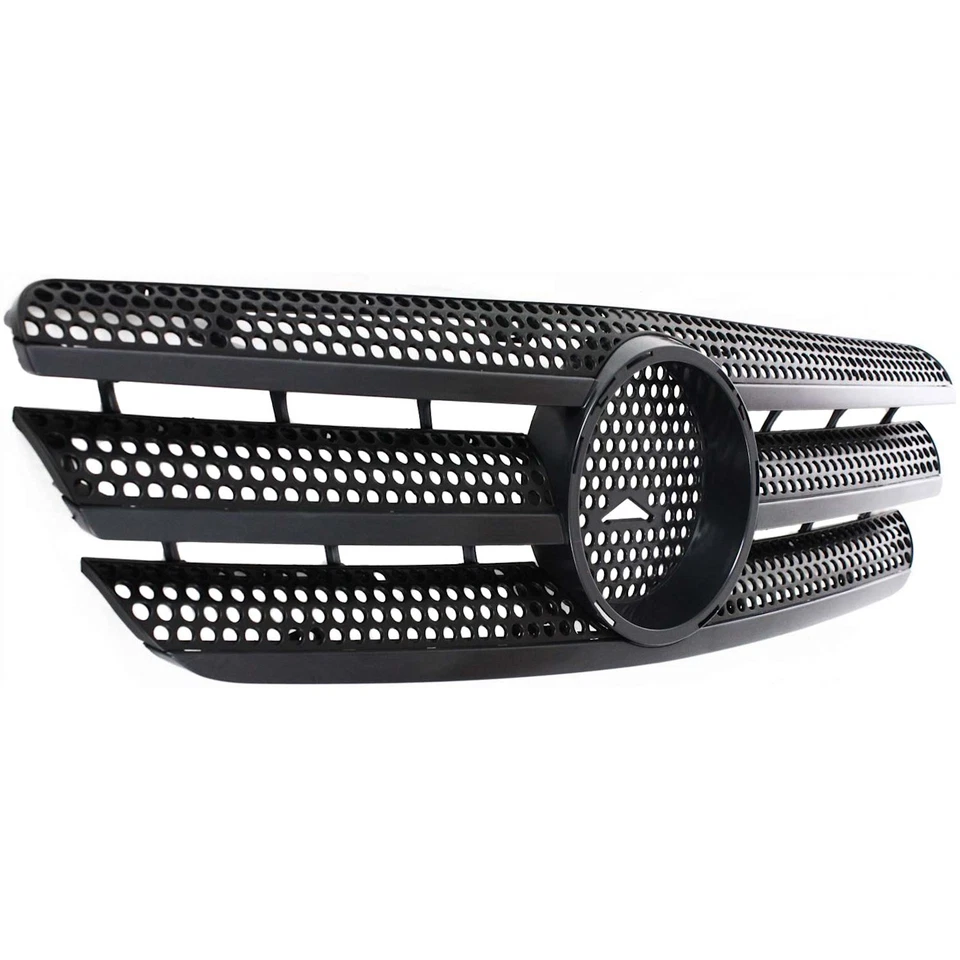 Rejilla para 98-2003 Mercedes Benz ML320 2003-2005 ML350 plástico negro Foto 3 de 4