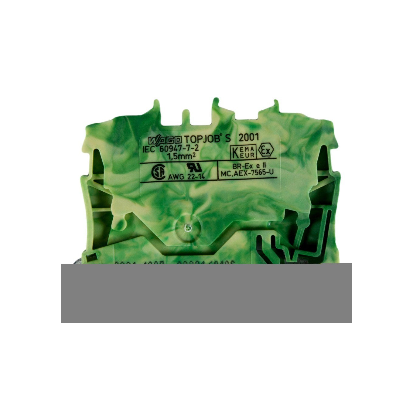 2X1,5MM2 (25) TOPJOBS PE TS 35 GIALLO-Z 2001-1207 - Immagine 2