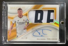 2023-24 Panini Immaculate Soccer Toni Kroos Superior Gold Auto 1/10 Real Madrid
