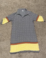 Peach Couture Women’s Large Geometric Dress POOS