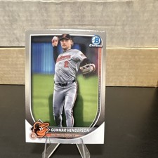 Bowman Chrome 2024 Gunnar Henderson Baltimore Orioles Base Set #96