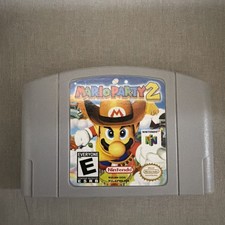 Mario Party 2 (Nintendo 64 N64) Game Cartridge Only - Tested & Working