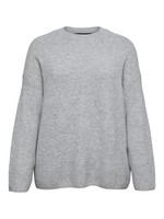 Pullover Vero Moda Curve O-Neck Ls Vmcboom Ga Noos - Plus Size Damen