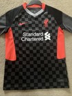 Liverpool Football Club LFC Boys Shirt Top Size M 137-147cm Black,  number ‘10’