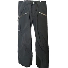 Arc’teryx Sabre Ski/Snowboard Pant Men's Gore-Tex Black L Large Tall 33” Inseam