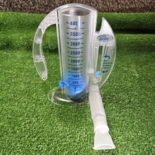 NEW AirLife Volumetric Exerciser Incentive Spirometer with One-Way Valve 4000 mL