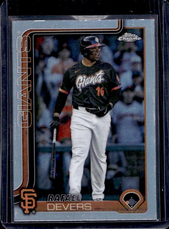 2025 Topps Chrome Update Rafael Devers Refractor #USC105 Giants