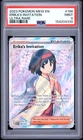 PSA 9 2023 POKEMON MEW EN-151 196 ERIKA'S INVITATION ULTRA RARE