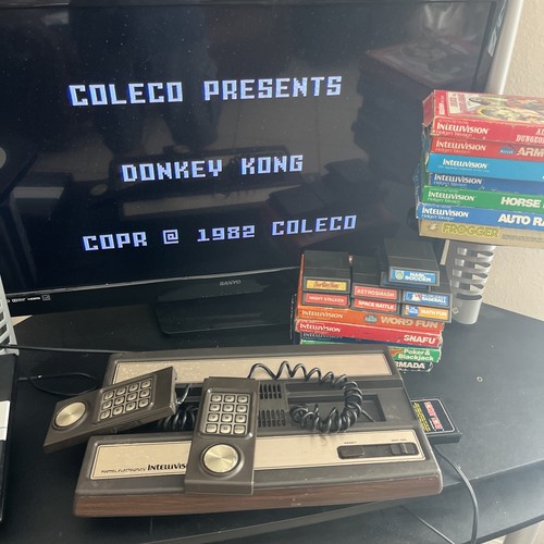 Intellivision Console W/Tons Of Games - Picture 1 of 9