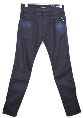 REPLAY Anbass M914 Jeans Men W29 L32 Slim Fit Stretch Zip Fly Denim Pants