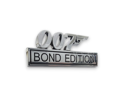 3D 007 Bond Edition KFZ Metall Aufkleber Auto Sticker Emblem Logo Tuning PKW