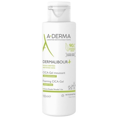 A-DERMA Dermalibour+ CICA - Schäumendes Gel 100 ml ist ein Gel zur sanften Reini