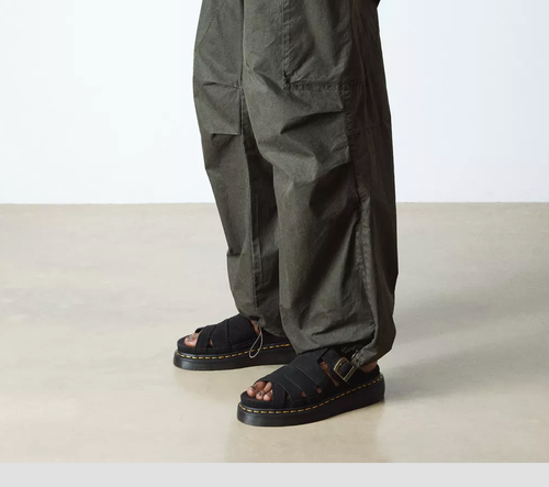 DR. MARTENS MAXXY SLIDE Buttersoft E.H. Suede Leather Sandale Wellmade&Vielseitig - Bild 12 von 24