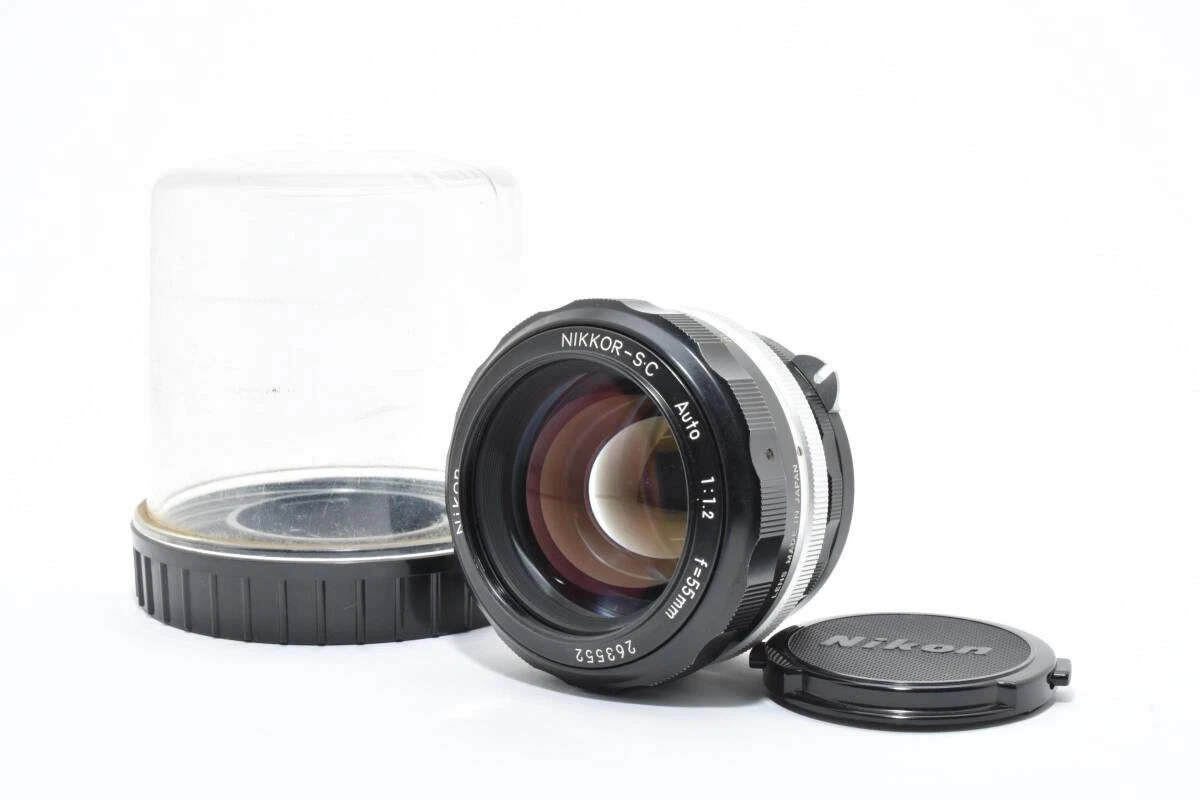 Nikon NIKKOR f/1.2 Camera Lenses 55mm Focal for sale | eBay