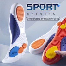 Sport Insoles for Shoes Sole Shock Absorption Deodorant Breathable Cushion Runni