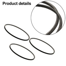 Replacement V Belts Set of 3 for Harbor For Freight Lathes Model 5M710
