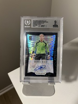 Manuel Neuer 2026 Panini Prizm World Cup 1/1 Throwback Auto Preferred Black