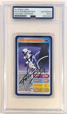 Top Trumps Turbo Felix Baumgartner Redbull Astronaut Signed Auto Card PSA DNA