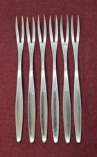 WMF Stockholm Cromargan 6 Fleischgabeln 19 cm