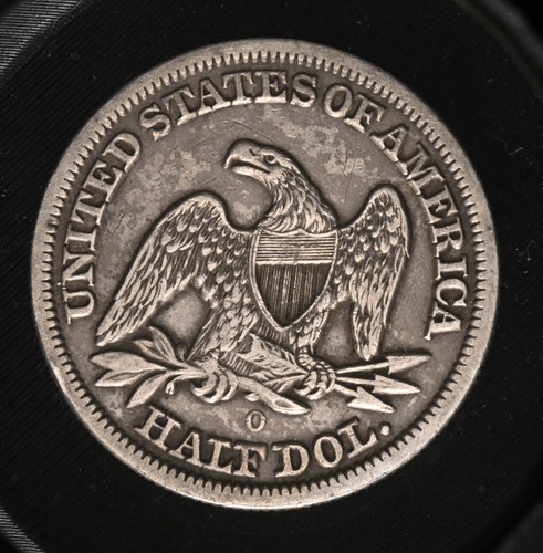 1854-O Seated Liberty Half Dollar 50 Cents Nice