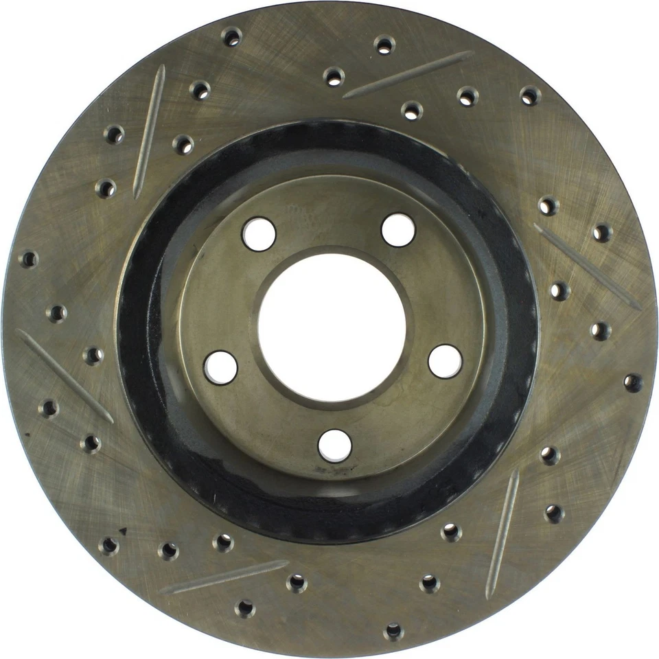 Rotor de freio a disco StopTech 127.63003L Select Sport perfurado e com fenda - Imagem 2 de 4