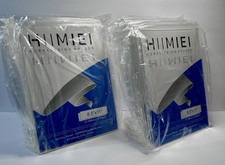 20 Pack Acrylic Sign Holder 8.5 x 11, Slant Back Clear Plastic Display Stand