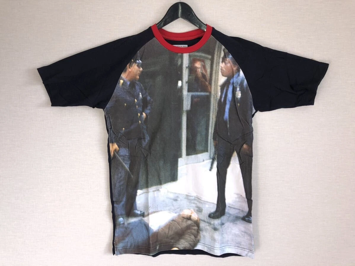 T shirt photo Supreme Charlie Ahearn taille M bleu marine Supreme Photo Street HIPHOP S