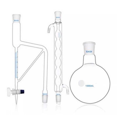 500ml 1000ml Glass Oil Determination Apparatus Clevenger Apparatus Labware