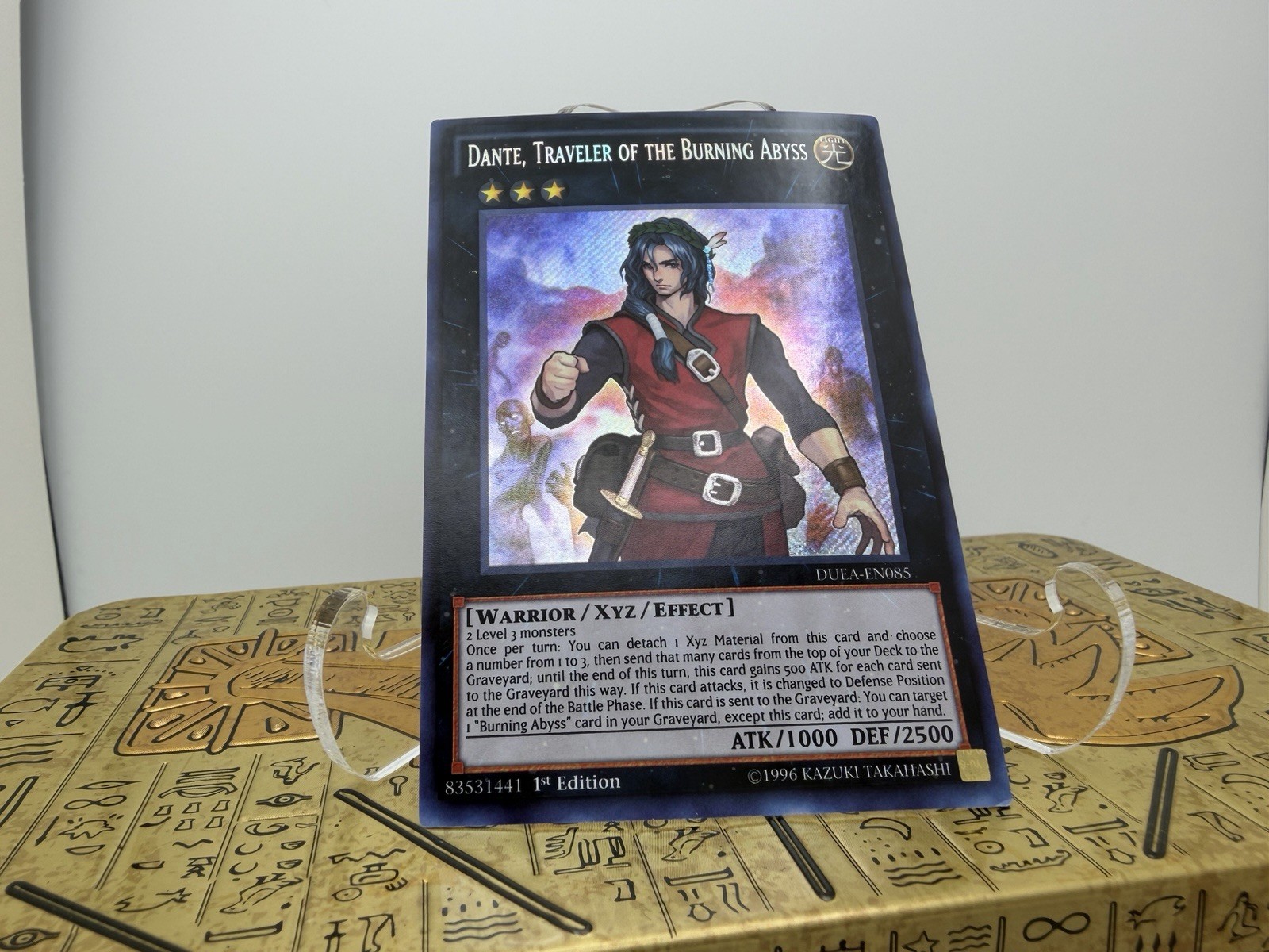 NM Dante, Traveler of the Burning Abyss DUEA-EN085 1st Edition