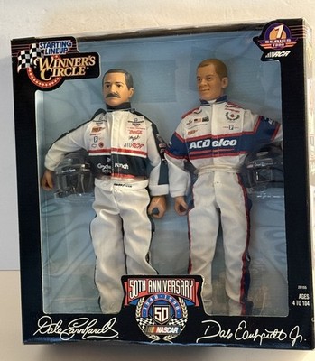 Dale Earnhardt Dale Earnhardt Jr 1998 Winners Circle Starting Lineup 12'' Figures