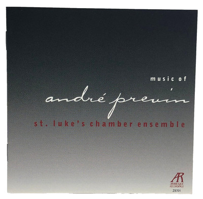 André Previn Music CD St. Luke's Chamber Ensemble Classical Arabesque Disc NM