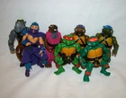 VINTAGE TMNT ~ (7) FIGURE LOT ~ SHREDDER TEENAGE MUTANT NINJA TURTLES PLAYMATES