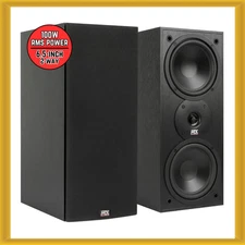 MTX Dual 6.5-inch 100W RMS Power 8 Ohms 2-Way Bookshelf Speaker (MONITOR60I) NEW