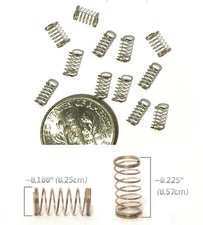 24 Newly Made HO Slot Car Aurora G+ G-PLUS style Pick Up Shoe Springs 8888 BTO