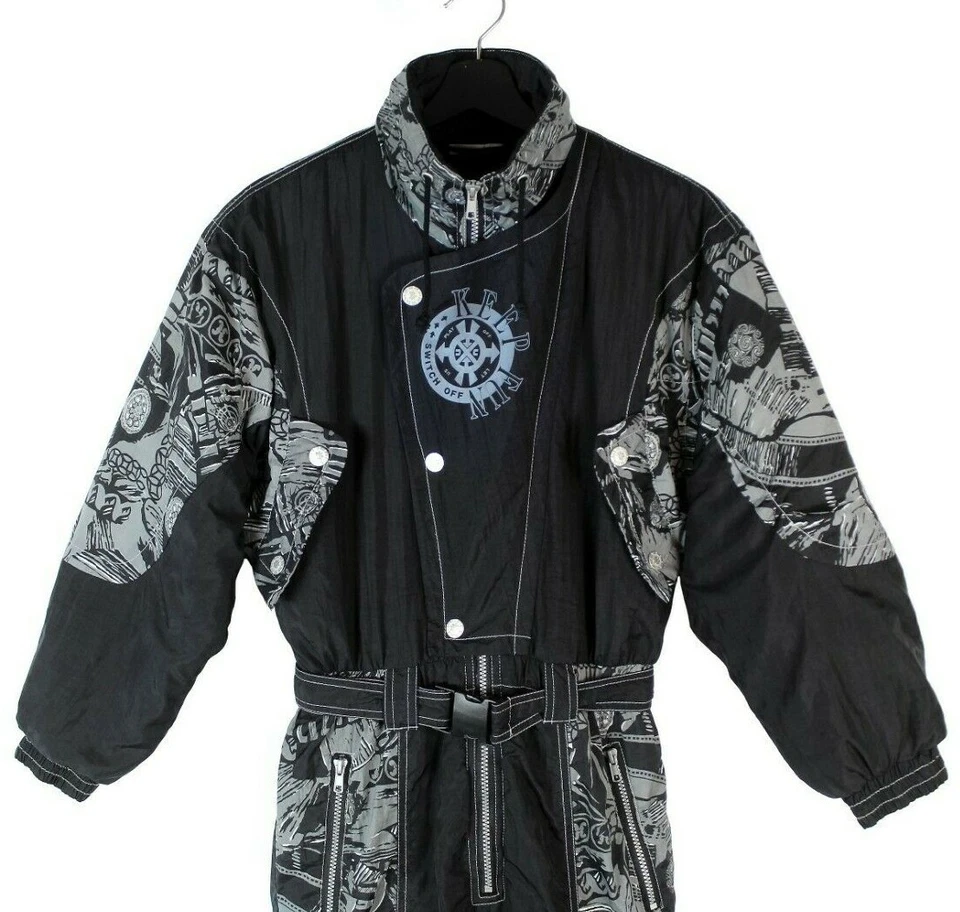 Mono de esquí vintage Keep Fun años 90 traje talla única snowboard XXS XS Foto 2 de 4