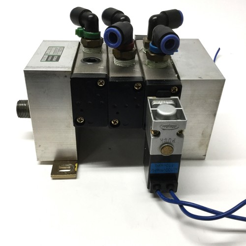 Konan 453Z203C-L1-B03 MAGSTAR 3-Valve Bank from Kitamura Mycenter CNC 100/110VAC - Picture 4 of 7