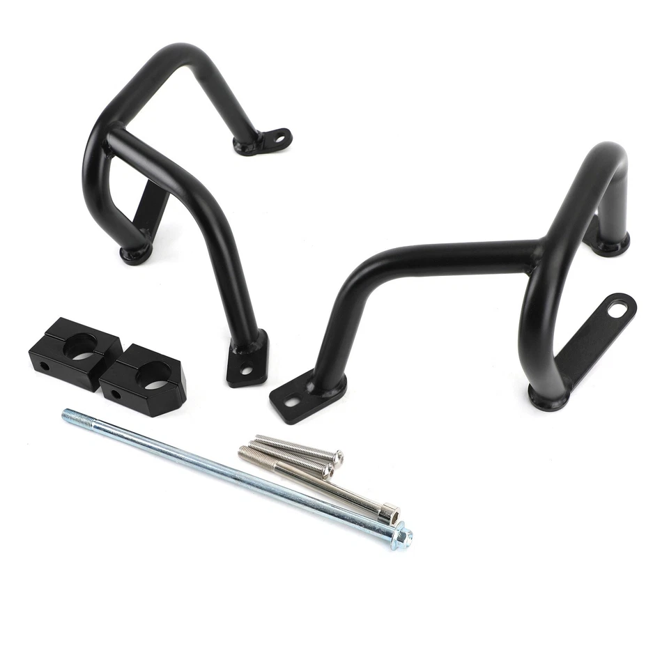 PARAMOTORE / PARACOLPI TUBOLARE NERO per Honda CB300R 2018-2021 L0 - Immagine 4 di 4